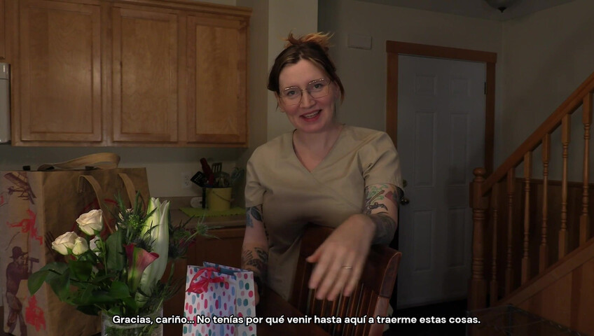 Masaje de cumpleaños para madrastra 4K