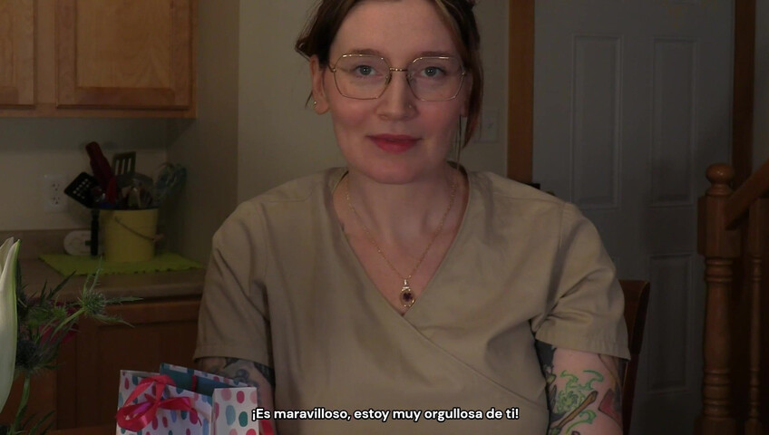 Masaje de cumpleaños para madrastra 4K