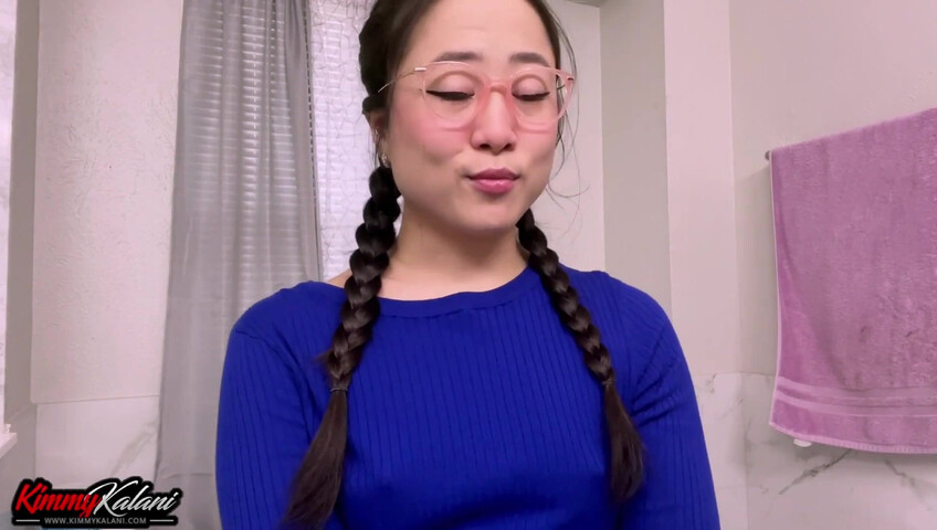 Kimmy Kalani - Cheating BF | POV ASMR - Asian Co-worker Sucks BBC at Work Party