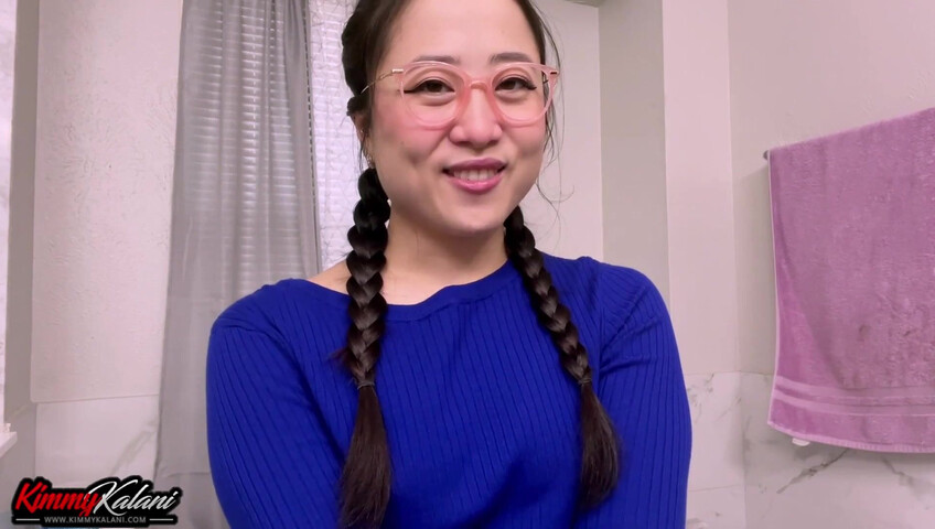 Kimmy Kalani - Cheating BF | POV ASMR - Asian Co-worker Sucks BBC at Work Party