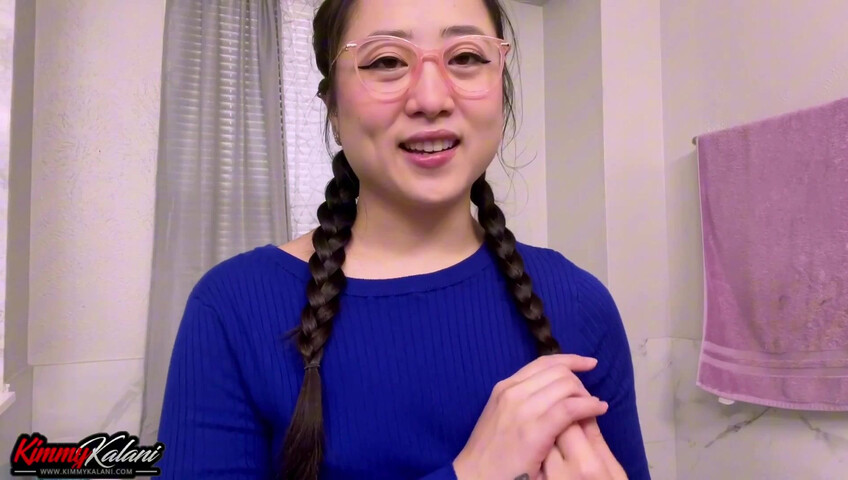 Kimmy Kalani - Cheating BF | POV ASMR - Asian Co-worker Sucks BBC at Work Party