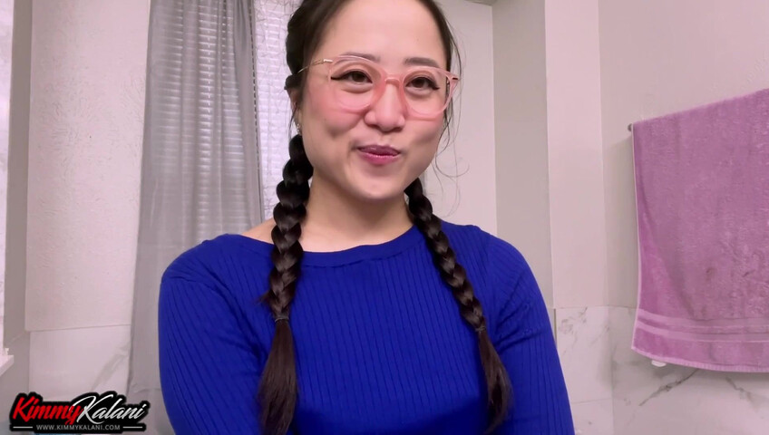 Kimmy Kalani - Cheating BF | POV ASMR - Asian Co-worker Sucks BBC at Work Party