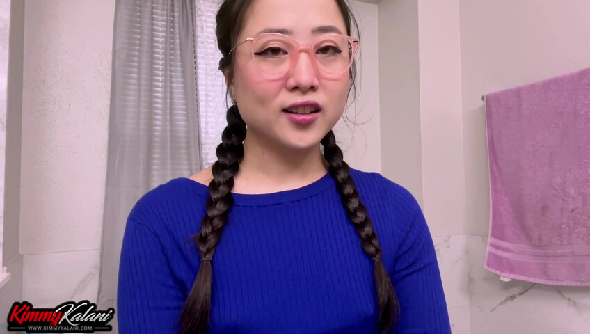 Kimmy Kalani - Cheating BF | POV ASMR - Asian Co-worker Sucks BBC at Work Party