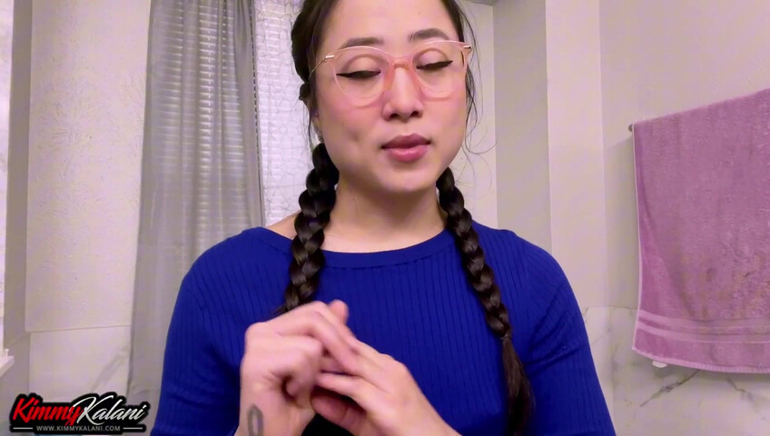 Kimmy Kalani - Cheating BF | POV ASMR - Asian Co-worker Sucks BBC at Work Party