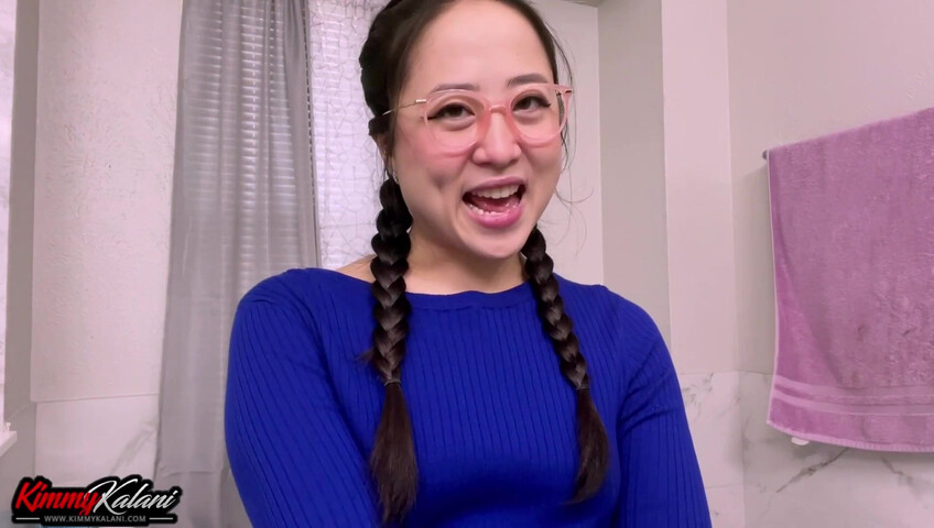 Kimmy Kalani - Cheating BF | POV ASMR - Asian Co-worker Sucks BBC at Work Party