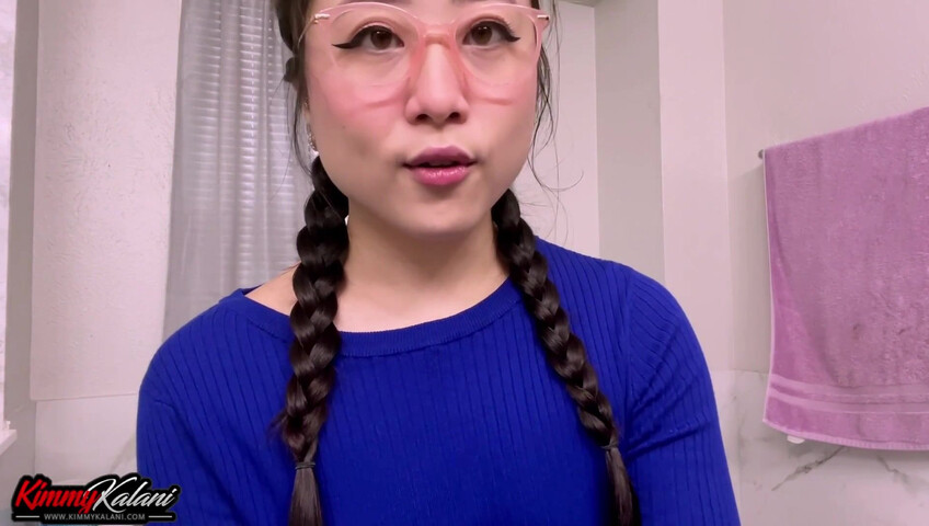 Kimmy Kalani - Cheating BF | POV ASMR - Asian Co-worker Sucks BBC at Work Party