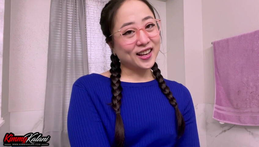 Kimmy Kalani - Cheating BF | POV ASMR - Asian Co-worker Sucks BBC at Work Party