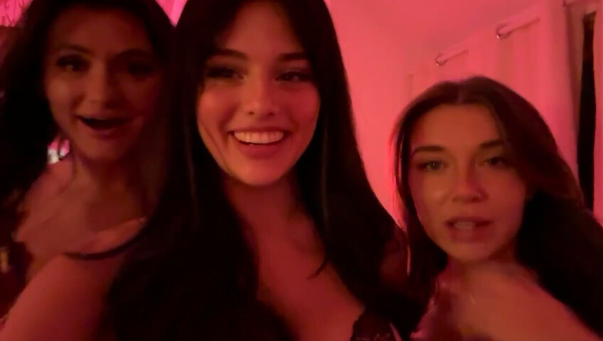 Emily Black, Daisy Drew & Alexia Grace - Threesome JOI