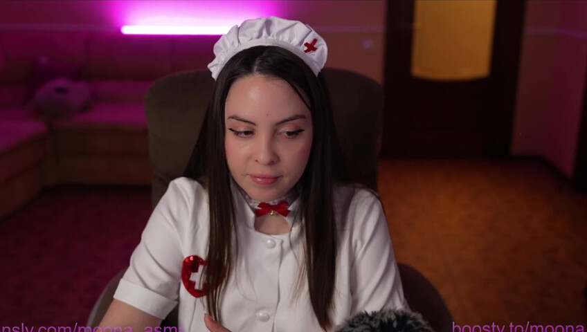 Moona ASMR - 27 September - 2025 - Fansly Live Stream | Nurse RP