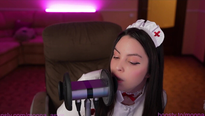 Moona ASMR - 27 September - 2025 - Fansly Live Stream | Nurse RP