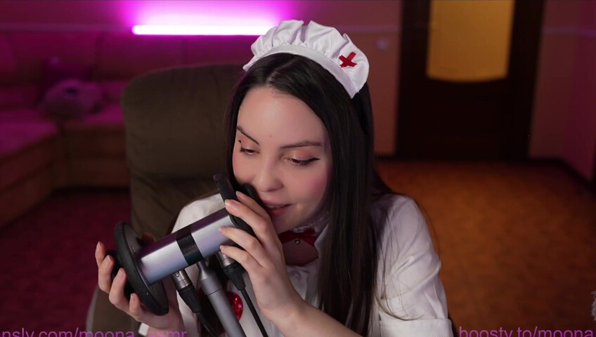Moona ASMR - 27 September - 2025 - Fansly Live Stream | Nurse RP