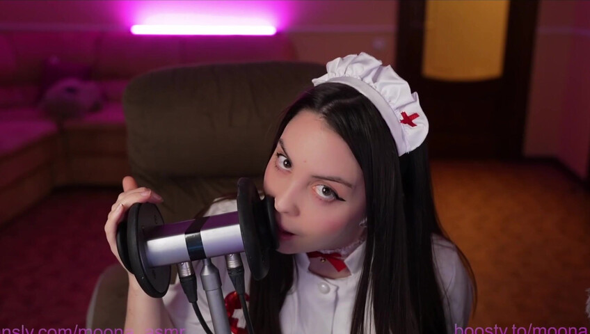 Moona ASMR - 27 September - 2025 - Fansly Live Stream | Nurse RP