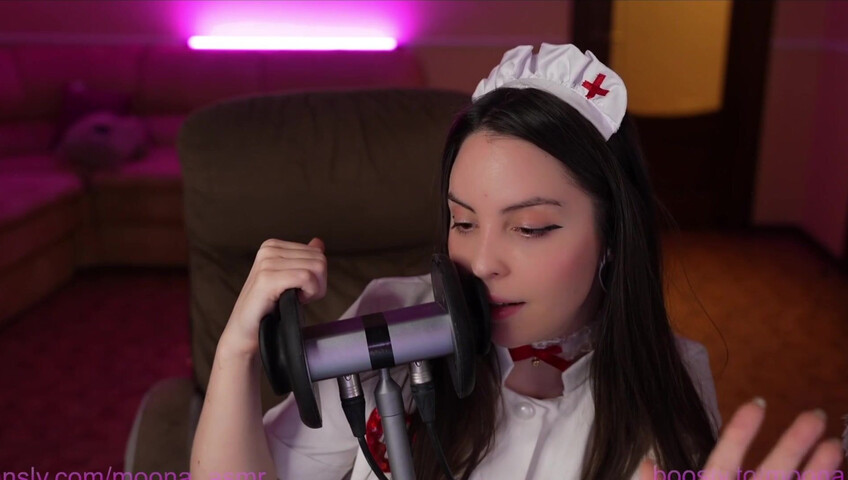 Moona ASMR - 27 September - 2025 - Fansly Live Stream | Nurse RP