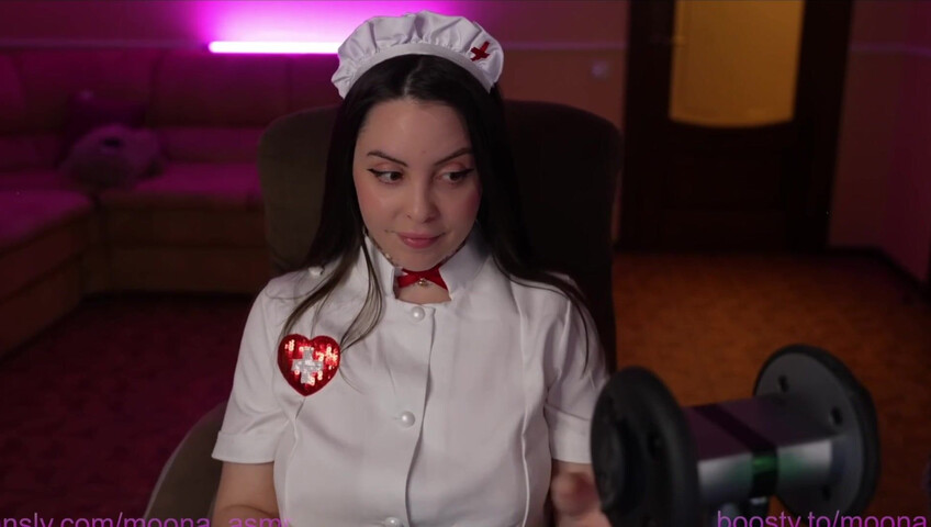 Moona ASMR - 27 September - 2025 - Fansly Live Stream | Nurse RP