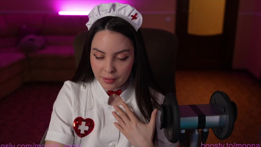 Moona ASMR - 27 September - 2025 - Fansly Live Stream | Nurse RP