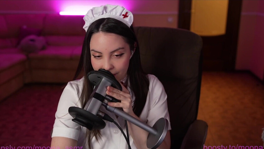 Moona ASMR - 27 September - 2025 - Fansly Live Stream | Nurse RP