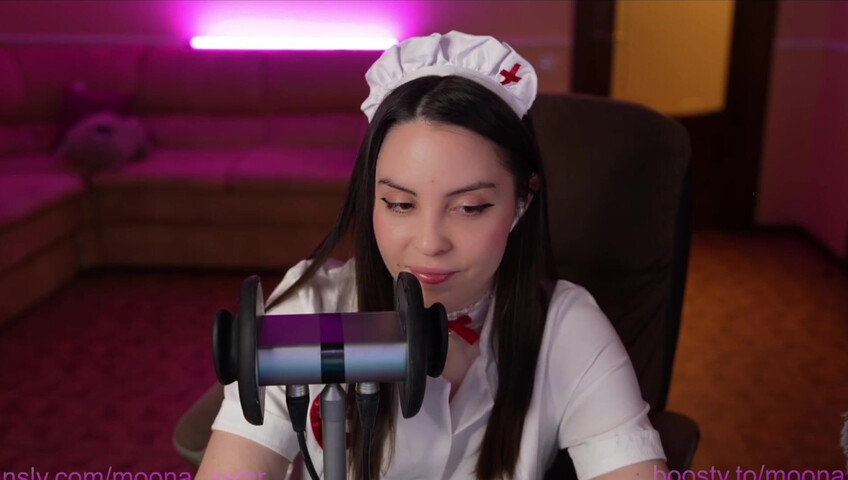 Moona ASMR - 27 September - 2025 - Fansly Live Stream | Nurse RP