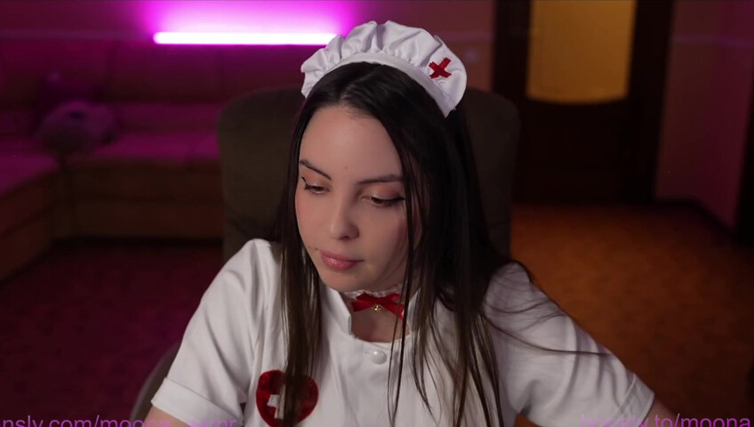 Moona ASMR - 27 September - 2025 - Fansly Live Stream | Nurse RP