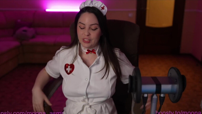 Moona ASMR - 27 September - 2025 - Fansly Live Stream | Nurse RP