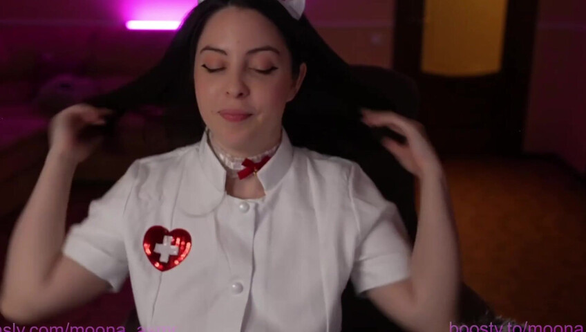 Moona ASMR - 27 September - 2025 - Fansly Live Stream | Nurse RP