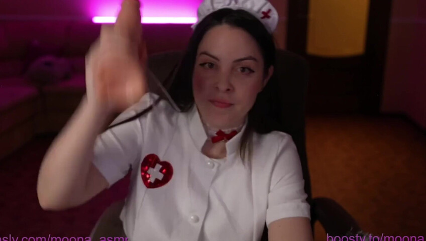 Moona ASMR - 27 September - 2025 - Fansly Live Stream | Nurse RP