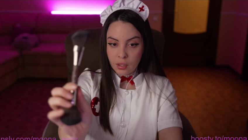 Moona ASMR - 27 September - 2025 - Fansly Live Stream | Nurse RP