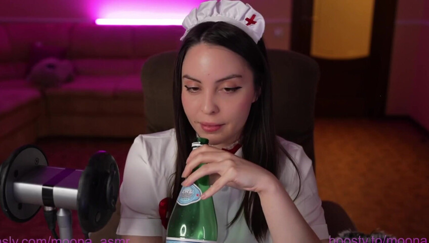 Moona ASMR - 27 September - 2025 - Fansly Live Stream | Nurse RP