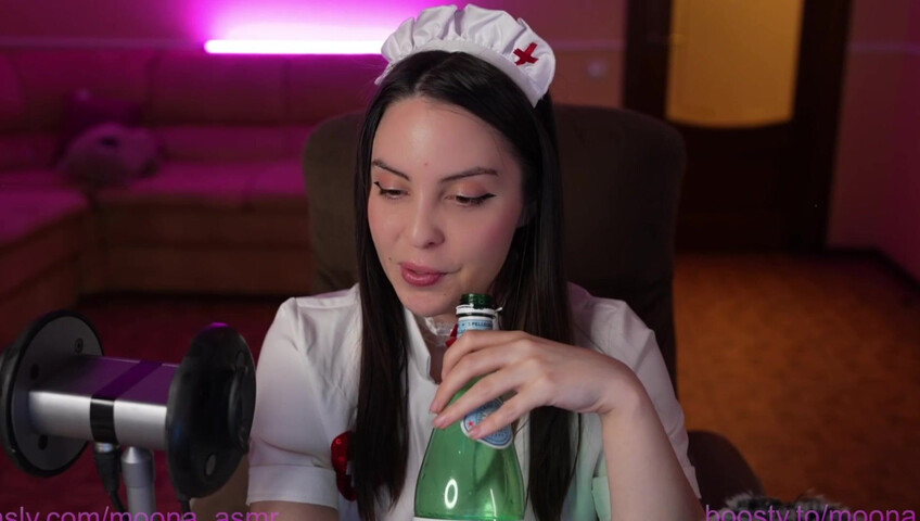 Moona ASMR - 27 September - 2025 - Fansly Live Stream | Nurse RP