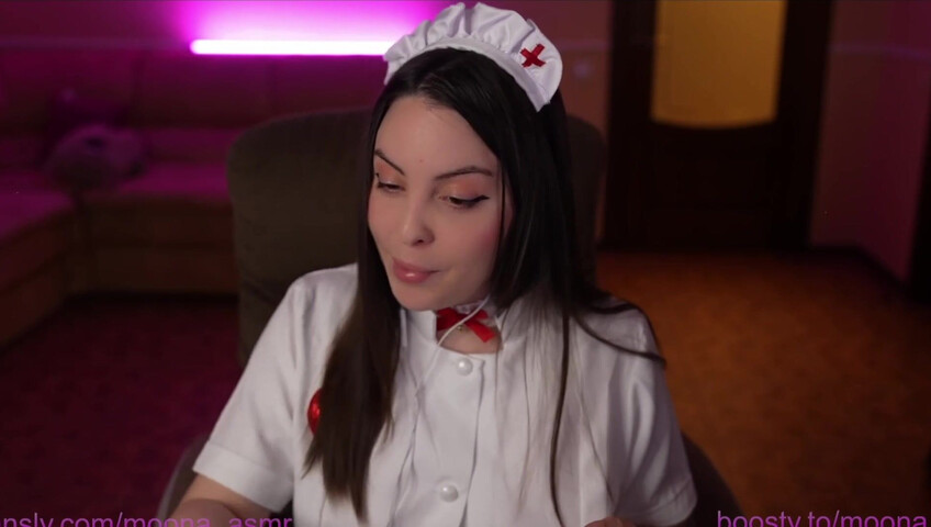 Moona ASMR - 27 September - 2025 - Fansly Live Stream | Nurse RP