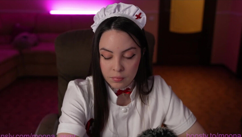 Moona ASMR - 27 September - 2025 - Fansly Live Stream | Nurse RP