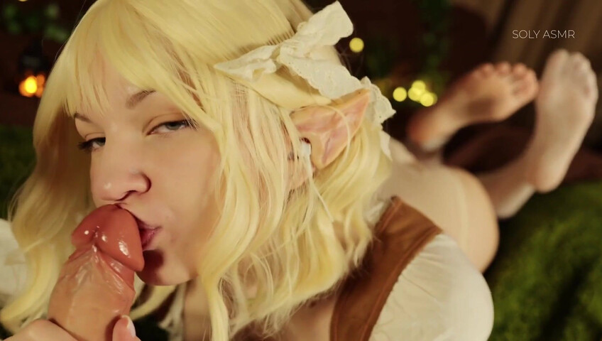 Soly ASMR - 30 October 2025 - ASMR - STUCK WITH A HORNY ELF – GOT A MAGICAL BLOWJOB