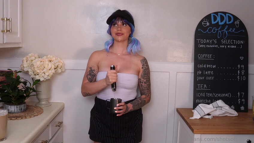 ShotsofSimone - Barista Roleplay | NEW JOI