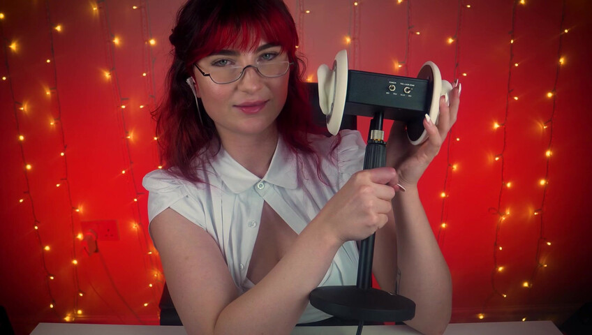 SacredXO - ASMR Earlicking & Audio Panning - Deep Licking & Fluttering