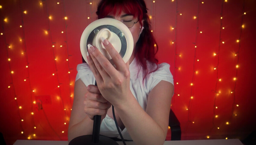 SacredXO - ASMR Earlicking & Audio Panning - Deep Licking & Fluttering