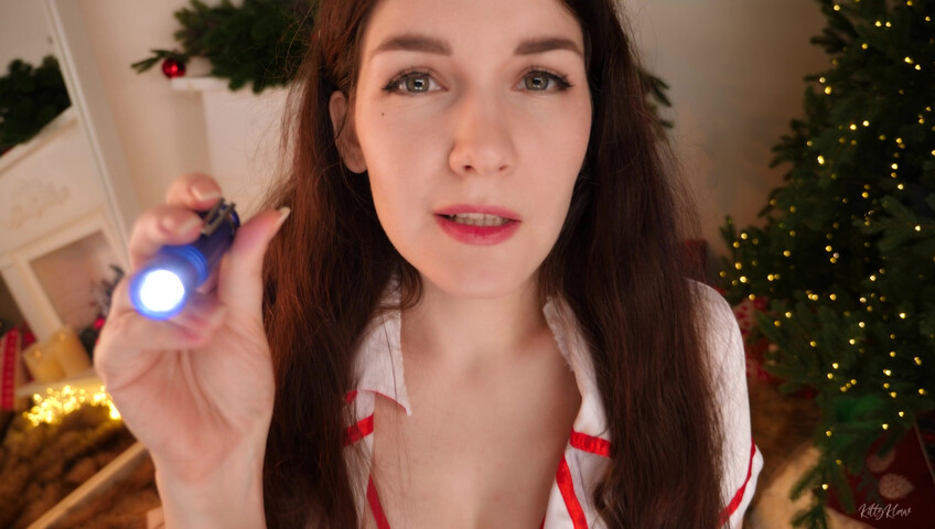 KittyKlaw ASMR - Sexy Nurse Roleplay on Top of You