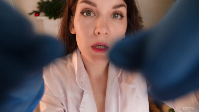 KittyKlaw ASMR - Sexy Nurse Roleplay on Top of You