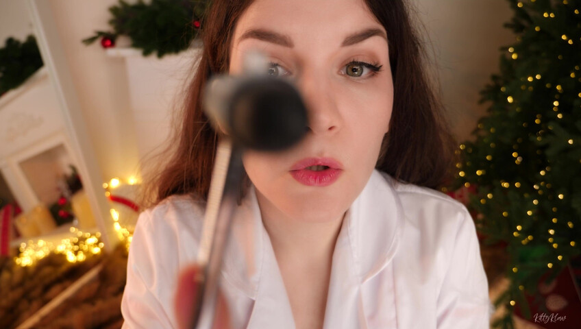 KittyKlaw ASMR - Sexy Nurse Roleplay on Top of You
