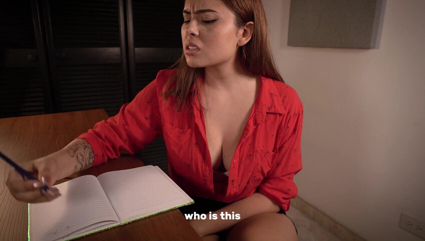 VicoASMR - Hot Latina Teacher Mrs Jerkings- Fuck Me Now or I Will Fail You [ENG SUB]