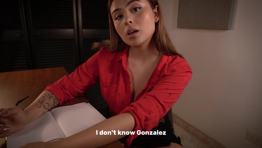 VicoASMR - Hot Latina Teacher Mrs Jerkings- Fuck Me Now or I Will Fail You [ENG SUB]