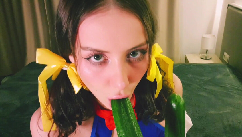 Trisha ASMR – I’m Getting Naughty Tonight | Cucumber Blowjob