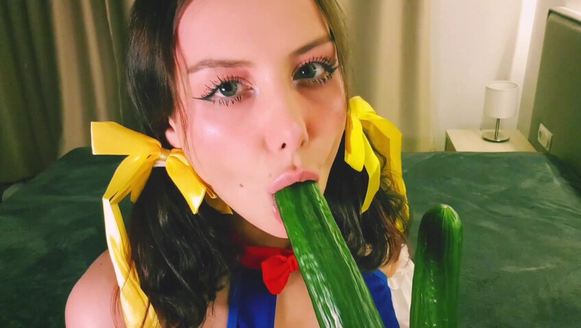 Trisha ASMR – I’m Getting Naughty Tonight | Cucumber Blowjob