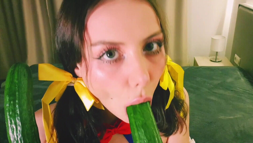 Trisha ASMR – I’m Getting Naughty Tonight | Cucumber Blowjob