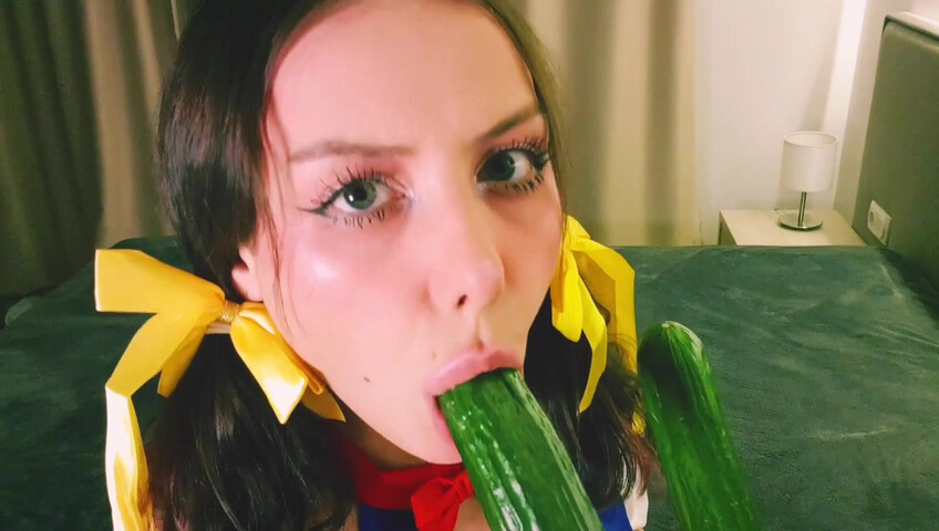 Trisha ASMR – I’m Getting Naughty Tonight | Cucumber Blowjob