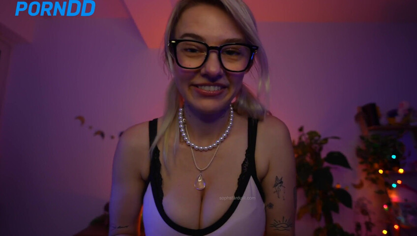 Soph Stardust ASMR - Personal Attention | Boobs Tapping & Undressing