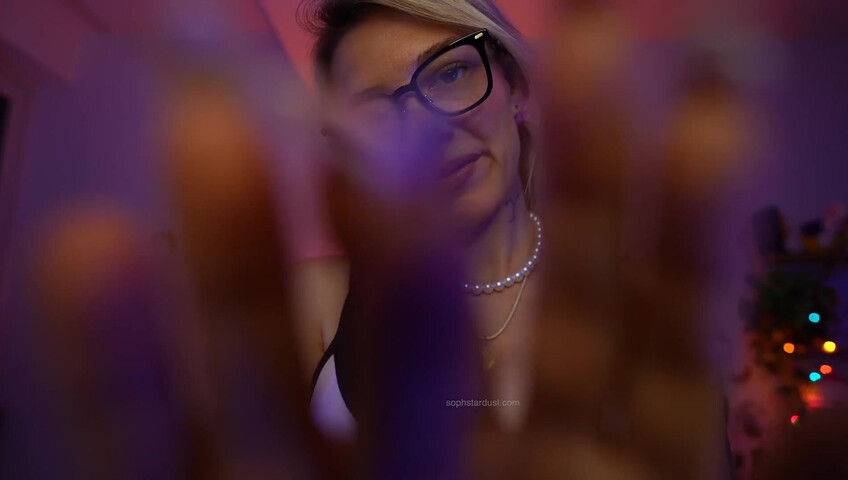 Soph Stardust ASMR - Personal Attention | Boobs Tapping & Undressing