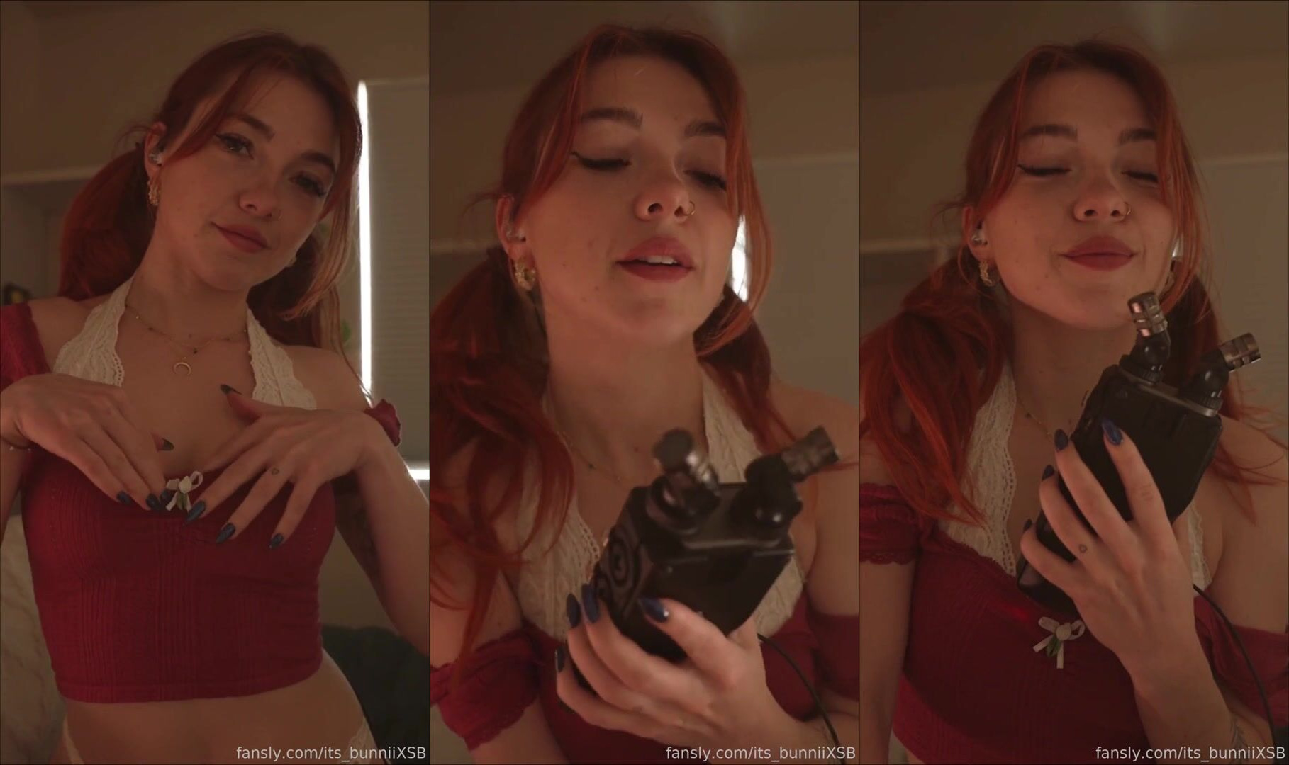 itsbunnii ASMR - Tascam Sucking and Ear Eating