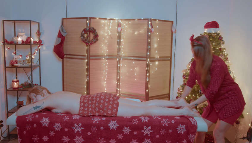 ASMR Massage - Relaxing Masage by Olga to Yolana New Year Special 2025