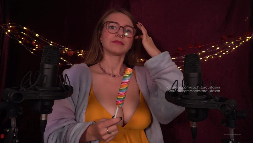 Soph Stardust ASMR - 9 Aug 2025 - Lollipop Play in My Sexy Lingerie