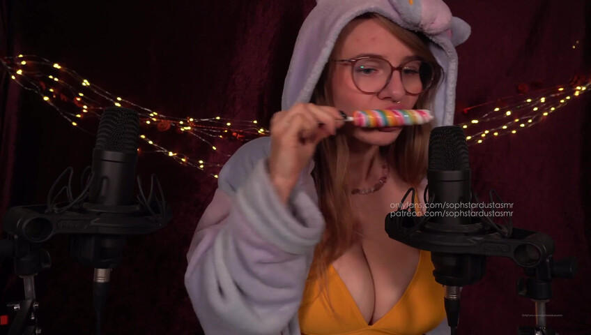 Soph Stardust ASMR - 9 Aug 2025 - Lollipop Play in My Sexy Lingerie