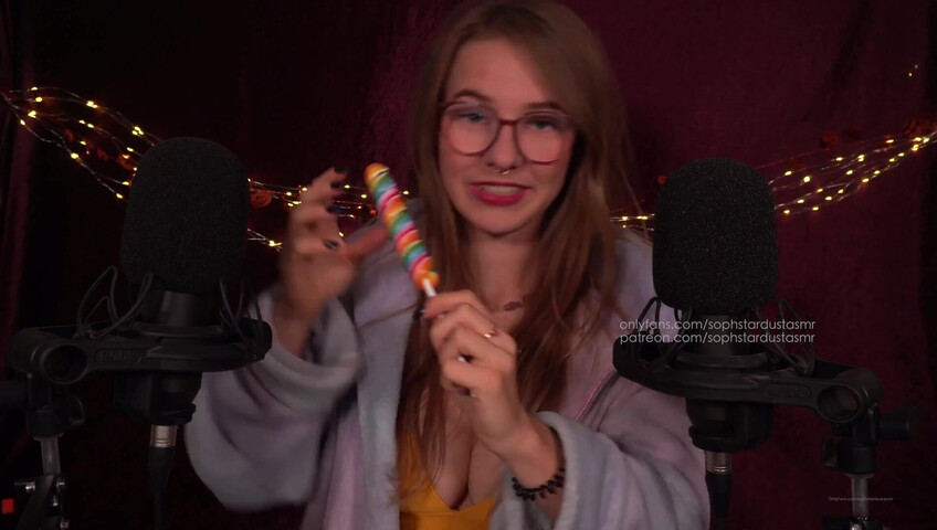Soph Stardust ASMR - 9 Aug 2025 - Lollipop Play in My Sexy Lingerie